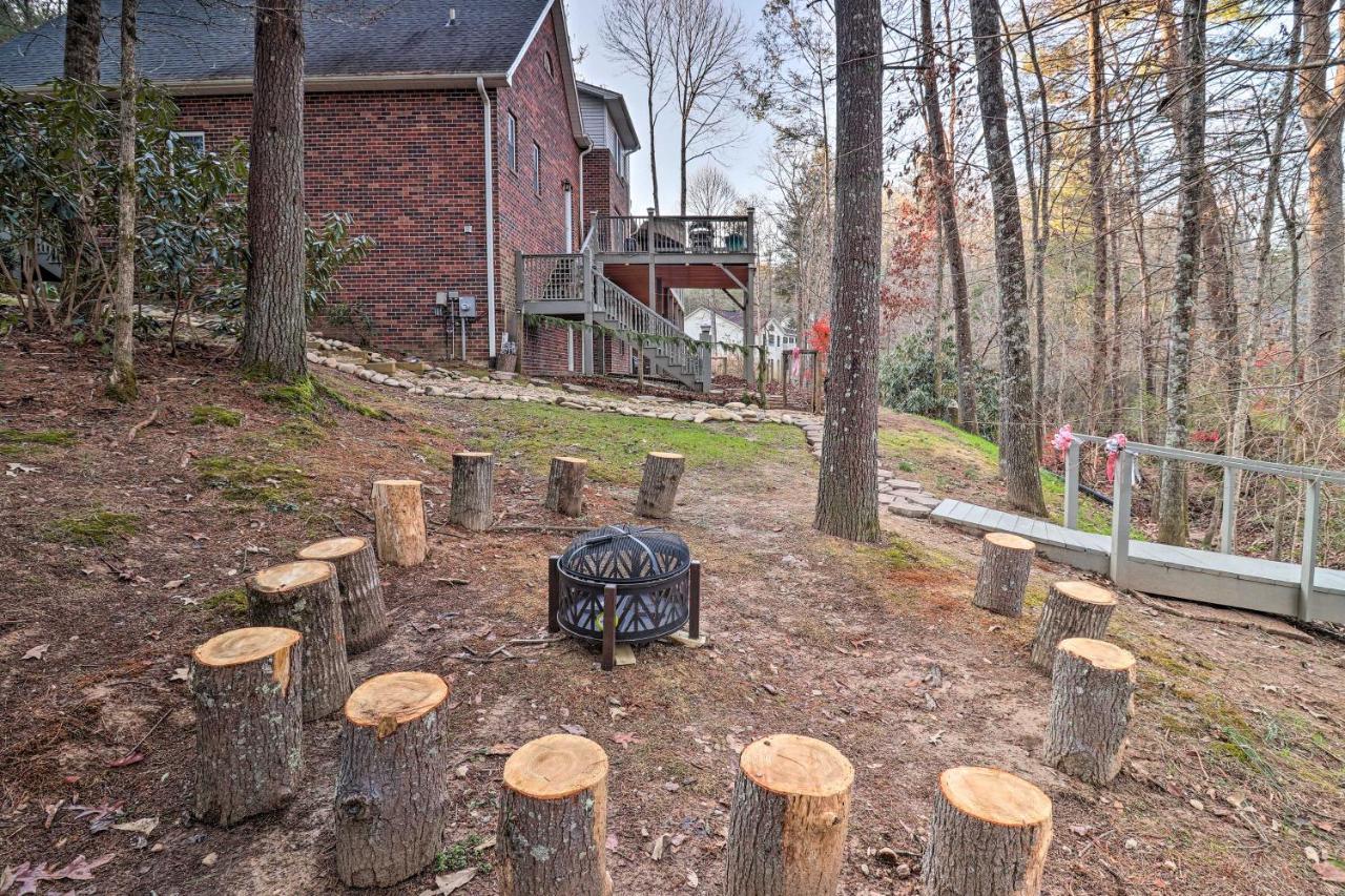 Private Hendersonville Hideaway With Fire Pit! Exterior photo